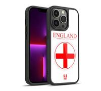 Head Case Designs Flag of England St. George Drapeau avec Armes Coque en Gel renforcée [Protection de Qualité Militaire] Compatible avec Apple iPhone 13 Pro