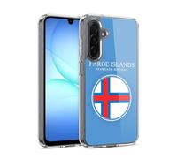 Head Case Designs Flag of Faroe Islands Merkið Drapeau avec Armes Coque en Gel [Protection de Qualité Militaire] Compatible avec Samsung Galaxy A17 4G / 5G