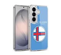Head Case Designs Flag of Faroe Islands Merkið Drapeau avec Armes Coque en Gel [Protection de Qualité Militaire] Compatible avec Samsung Galaxy S26 Plus