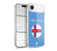 Head Case Designs Flag of Faroe Islands Merkið Drapeau avec Armes Coque en Gel [Protection de Qualité Militaire] Compatible avec Apple iPhone 17 Air Et Compatible avec MagSafe