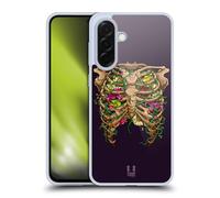 Head Case Designs Flore - Cage Thoracique Anatomie Humaine Coque en Gel [Protection de Qualité Militaire] Compatible avec Samsung Galaxy A36 5G