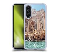 Head Case Designs Fontaine De Trevi Rome Italie Un Aperçu de Rome Coque en Gel [Protection de Qualité Militaire] Compatible avec Samsung Galaxy A56 5G