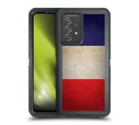 Head Case Designs France Français français Drapeaux de Pays Grunge Étui Antichoc Ultra-Blindé Compatible avec Galaxy A52 / A52s / 5G (2021)
