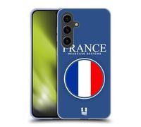 Head Case Designs France French français Flag Drapeau avec Armes Coque en Gel [Protection de Qualité Militaire] Compatible avec Samsung Galaxy S24+ 5G Et Compatible avec MagSafe