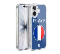 Head Case Designs France French français Flag Drapeau avec Armes Coque en Gel [Protection de Qualité Militaire] Compatible avec Apple iPhone 17 Et Compatible avec MagSafe