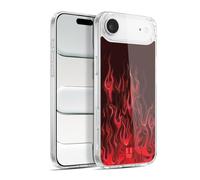 Head Case Designs Fureur Rouge Flammes de Bolide Coque en Gel [Protection de Qualité Militaire] Compatible avec Apple iPhone 17 Air Et Compatible avec MagSafe