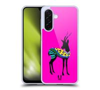 Head Case Designs Gazelle Silhouettes Animales Au Néon Coque en Gel [Protection de Qualité Militaire] Compatible avec Samsung Galaxy A26 5G