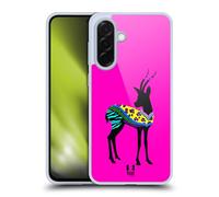 Head Case Designs Gazelle Silhouettes Animales Au Néon Coque en Gel [Protection de Qualité Militaire] Compatible avec Samsung Galaxy A36 5G