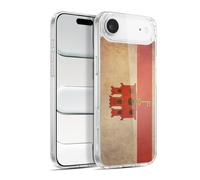 Head Case Designs Gibraltar Gibraltarien Drapeaux D'époque 6 Coque en Gel [Protection de Qualité Militaire] Compatible avec Apple iPhone 17 Air Et Compatible avec MagSafe