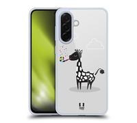 Head Case Designs Girafe Rabat-Joie Animaux en Fête Coque en Gel [Protection de Qualité Militaire] Compatible avec Samsung Galaxy A36 5G
