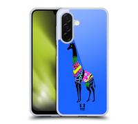Head Case Designs Girafe Silhouettes Animales Au Néon Coque en Gel [Protection de Qualité Militaire] Compatible avec Samsung Galaxy A26 5G