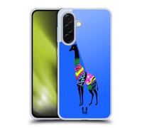 Head Case Designs Girafe Silhouettes Animales Au Néon Coque en Gel [Protection de Qualité Militaire] Compatible avec Samsung Galaxy A36 5G