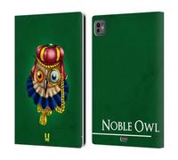 Head Case Designs Hibou Noble Animaux À La Mode Étui Portefeuille en Cuir Compatible avec Apple iPad Pro 11 M4 2024