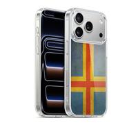 Head Case Designs Îles Aland Alandic Drapeaux D'époque 4 Coque en Gel [Protection de Qualité Militaire] Compatible avec Apple iPhone 17 Pro Et Compatible avec MagSafe