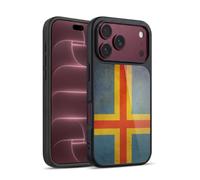 Head Case Designs Îles Aland Alandic Drapeaux D'époque 4 Coque en Gel renforcée [Protection de Qualité Militaire] Compatible avec Apple iPhone 18 Pro