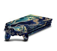 Head Case Designs Indigo Mix Art Vinyle Autocollant De Jeu Peau Autocollant Couverture Compatible avec Sony PlayStation 4 PS4 Pro Console and DualShock 4 Controller