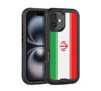 Head Case Designs Iran Drapeaux du Monde Football Étui Antichoc Ultra-Blindé Compatible avec Apple iPhone 16