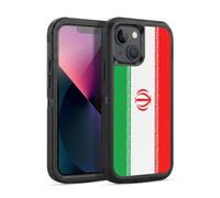 Head Case Designs Iran Drapeaux du Monde Football Étui Antichoc Ultra-Blindé Compatible avec Apple iPhone 13