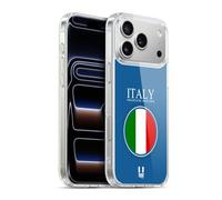 Head Case Designs Italy Italian Italia Drapeaux - Set 2 Coque en Gel [Protection de Qualité Militaire] Compatible avec Apple iPhone 17 Pro Max Et Compatible avec MagSafe