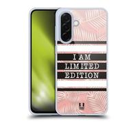 Head Case Designs Je suis Édition Limitée Noir Et Rose Coque en Gel [Protection de Qualité Militaire] Compatible avec Samsung Galaxy A36 5G