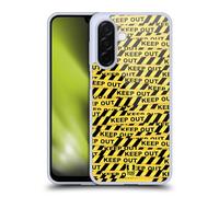 Head Case Designs Ligne Keep Out Line Ruban de Signalisation Coque en Gel [Protection de Qualité Militaire] Compatible avec Samsung Galaxy A26 5G