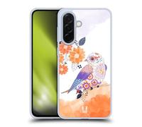 Head Case Designs Mandarine Las Flores Y Aves Coque en Gel [Protection de Qualité Militaire] Compatible avec Samsung Galaxy A36 5G