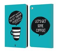 Head Case Designs Matins Accros Au Café Étui Portefeuille en Cuir Compatible avec Apple iPad Air 2 (2014)