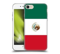 Head Case Designs Mexique Drapeaux Mondiaux Groupe 1 Coque en Gel [Protection de Qualité Militaire] Compatible avec Apple iPhone 7/8 / SE 2020 & 2022 Et Compatible avec MagSafe
