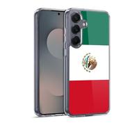 Head Case Designs Mexique Drapeaux Mondiaux Groupe 1 Coque en Gel [Protection de Qualité Militaire] Compatible avec Samsung Galaxy S25 Et Compatible avec MagSafe