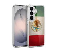 Head Case Designs Mexique Mexicain Drapeaux de Pays Grunge Coque en Gel [Protection de Qualité Militaire] Compatible avec Samsung Galaxy S26 Plus