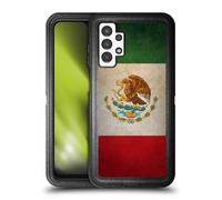 Head Case Designs Mexique Mexicain Drapeaux de Pays Grunge Étui Antichoc Ultra-Blindé Compatible avec Samsung Galaxy A13 (2022)