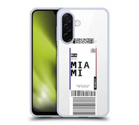Head Case Designs Miami, Florida Étiquettes À Bagages 2 Coque en Gel [Protection de Qualité Militaire] Compatible avec Samsung Galaxy A26 5G