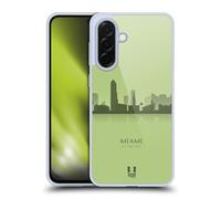 Head Case Designs Miami Silhouettes de Référence-Us Coque en Gel [Protection de Qualité Militaire] Compatible avec Samsung Galaxy A36 5G