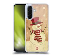 Head Case Designs Monsieur Le Bonhomme De Neige Cults de Noël Coque en Gel [Protection de Qualité Militaire] Compatible avec Samsung Galaxy A36 5G