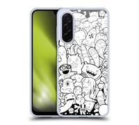 Head Case Designs Monstres Et Aliens Griffonage en Abondance Coque en Gel [Protection de Qualité Militaire] Compatible avec Samsung Galaxy A26 5G