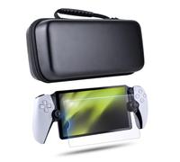 Head Case Designs Noir Étui de Transport Rigide et Protecteur d'Écran Compatible avec Sony PS5 Playstation PS Portal