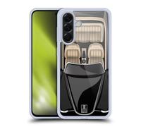 Head Case Designs Noir Voitures Classiques Coque en Gel [Protection de Qualité Militaire] Compatible avec Samsung Galaxy A56 5G
