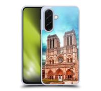 Head Case Designs Notre Dame Cathedral Paris Meilleurs Endroits - Collection 3 Coque en Gel [Protection de Qualité Militaire] Compatible avec Samsung Galaxy A36 5G
