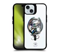 Head Case Designs Officielle Anne Stokes Dragon Survive The Reality Mixed Fantasy Art Black Shockproof Bumper Case [Military Grade] Compatible with Apple iPhone 15 Plus and with MagSafe