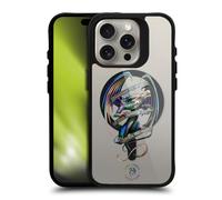 Head Case Designs Officielle Anne Stokes Dragon Survive The Reality Mixed Fantasy Art Black Shockproof Bumper Case [Military Grade] Compatible with Apple iPhone 15 Pro and with MagSafe