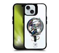 Head Case Designs Officielle Anne Stokes Dragon Survive The Reality Mixed Fantasy Art Black Shockproof Bumper Case [Military Grade] Compatible with Apple iPhone 15 and with MagSafe