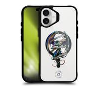 Head Case Designs Officielle Anne Stokes Dragon Survive The Reality Mixed Fantasy Art Black Shockproof Bumper Case [Military Grade] Compatible with Apple iPhone 16 Plus and with MagSafe