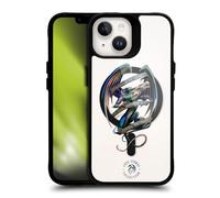 Head Case Designs Officielle Anne Stokes Dragon Survive The Reality Mixed Fantasy Art Black Shockproof Bumper Case [Military Grade] Compatible with Apple iPhone 14 and with MagSafe
