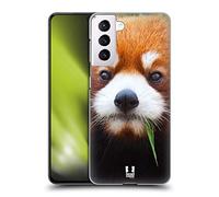 Head Case Designs Panda Rouge Faune Coque Dure pour l'arrière Compatible avec Samsung Galaxy S21 5G