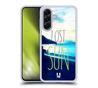 Head Case Designs Perdu Au Soleil Ondes Positives Coque en Gel [Protection de Qualité Militaire] Compatible avec Samsung Galaxy A56 5G