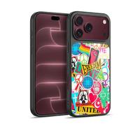 Head Case Designs Plaidoyers Autocollant Heureux - Nouveau Coque en Gel renforcée [Protection de Qualité Militaire] Compatible avec Apple iPhone 18 Pro Max