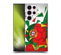 Head Case Designs Portugal Ballon de Football Coque Dure pour l'arrière Compatible avec Samsung Galaxy S23 Ultra 5G