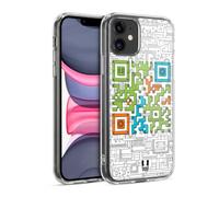 Head Case Designs QR Codé Headcase Mélange d'anniversaire Coque en Gel [Protection de Qualité Militaire] Compatible avec Apple iPhone 11 Et Compatible avec MagSafe