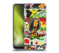 Head Case Designs Rasta Autocollant Heureux - Nouveau Coque en Gel [Protection de Qualité Militaire] Compatible avec Samsung Galaxy A25 5G