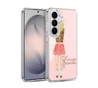 Head Case Designs Rayures D'Infini Mes Étuis Coques BFF Coque en Gel [Protection de Qualité Militaire] Compatible avec Samsung Galaxy S26 Plus